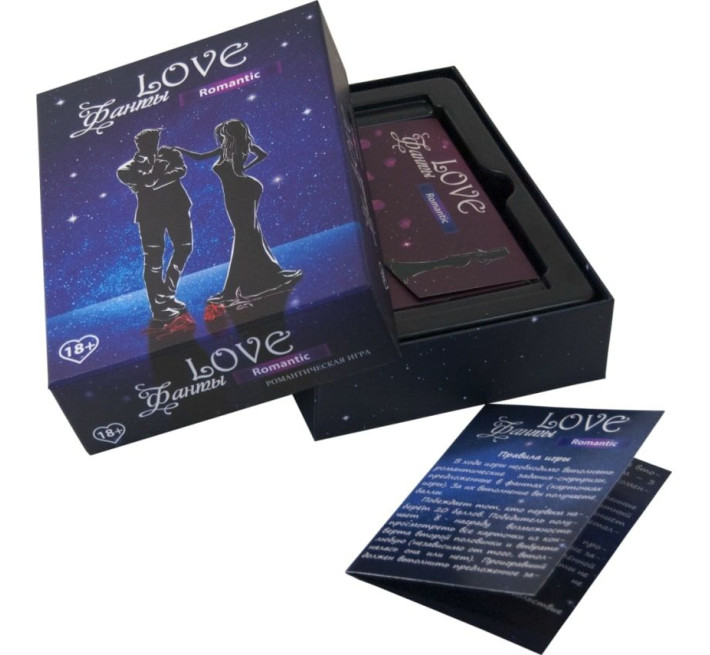 Игра для пары «LOVE Фанты: Романтик» (RU)