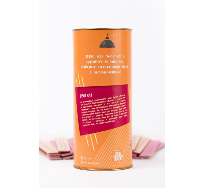 Еротична гра FunGameShop Щоправда або справа (Для веселої компанії)