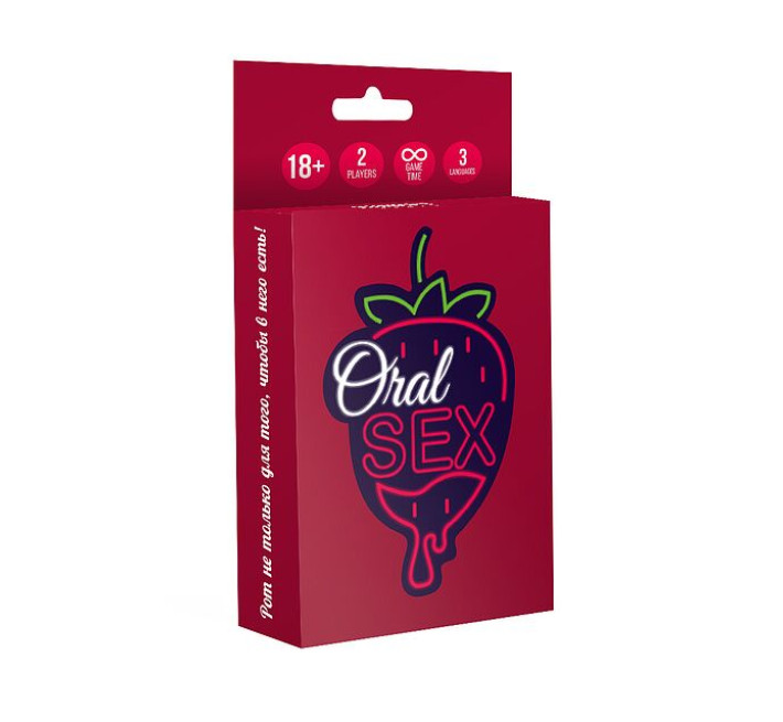 Еротична гра для пар «Oral sex» (UA, ENG, RU)