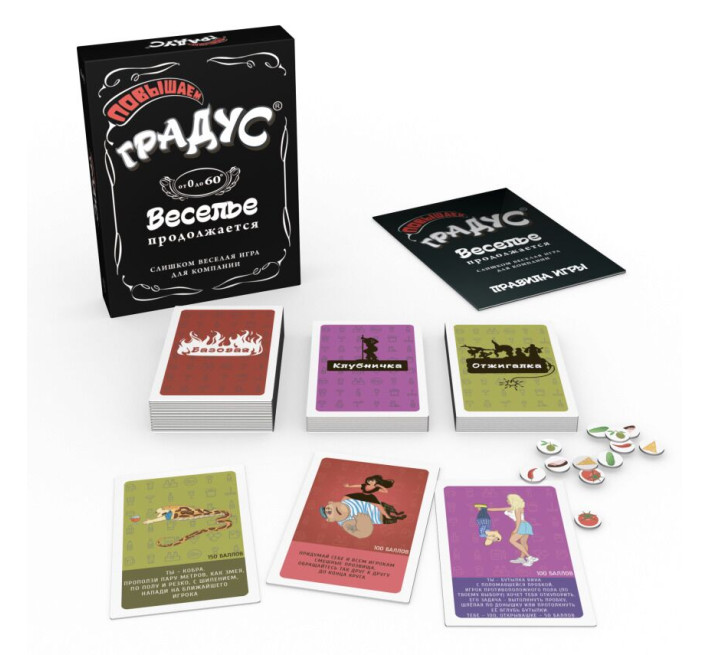 Застольная игра для компании «Повышаем Градус» (RU)