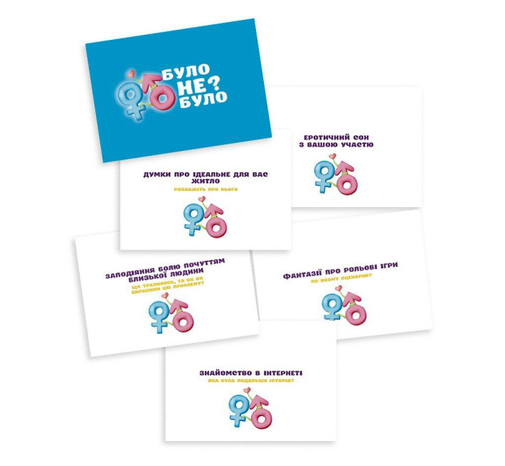 Романтична гра «Було або не було?» для пар (UA)