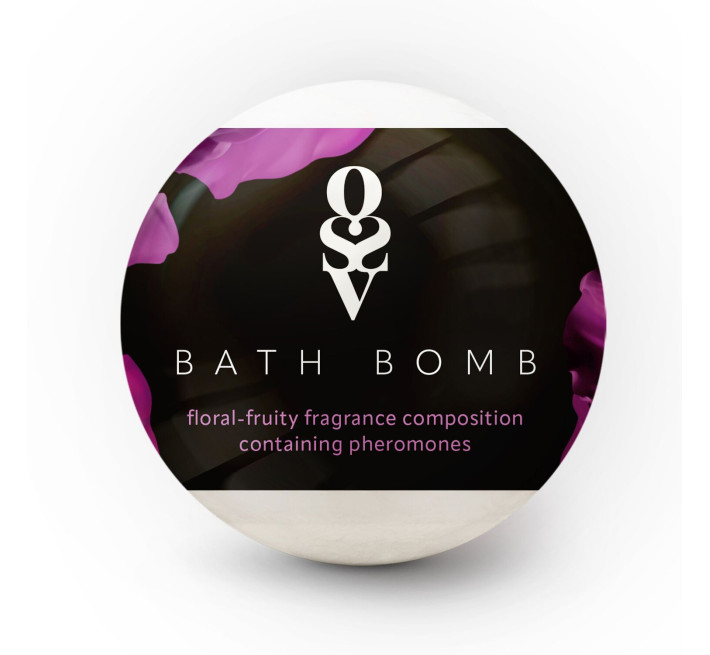 Бомбочка для ванны с феромонами Obsessive Bath bomb Floral - Fruity (100 г)