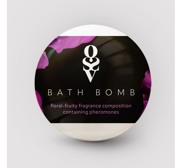 Бомбочка для ванны с феромонами Obsessive Bath bomb Floral - Fruity (100 г)