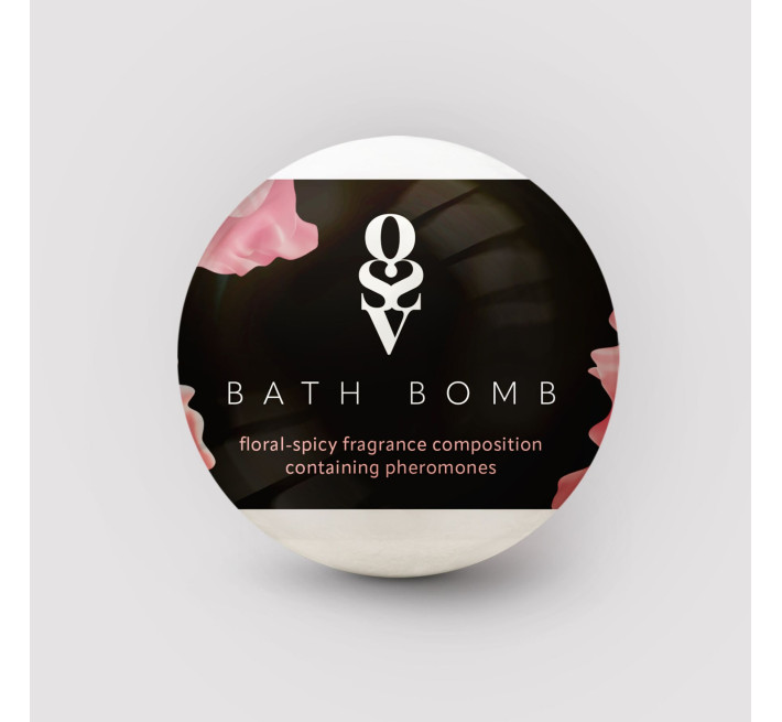 Бомбочка для ванни з феромонами Obsessive Bath bomb Floral - Spicy (100 г)