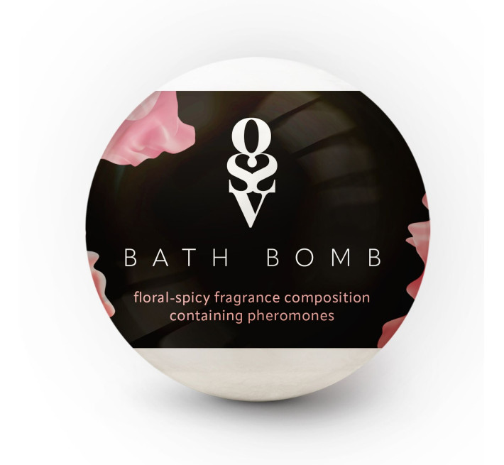 Бомбочка для ванни з феромонами Obsessive Bath bomb Floral - Spicy (100 г)