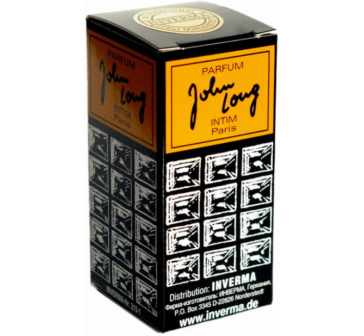 Духи з феромонами для чоловіків Inverma John Long Intim 10 мл