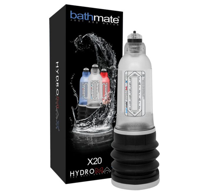 Гідромпом Bathmate Hydromax X20 Crystal Clear