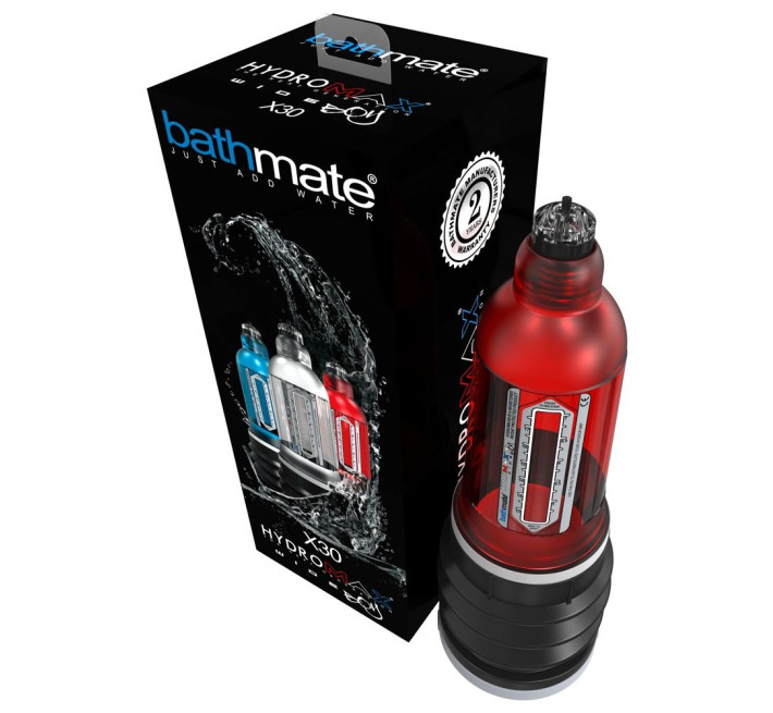 Гідромпом Bathmate Hydromax X30 Wide Boy Brilliant Red