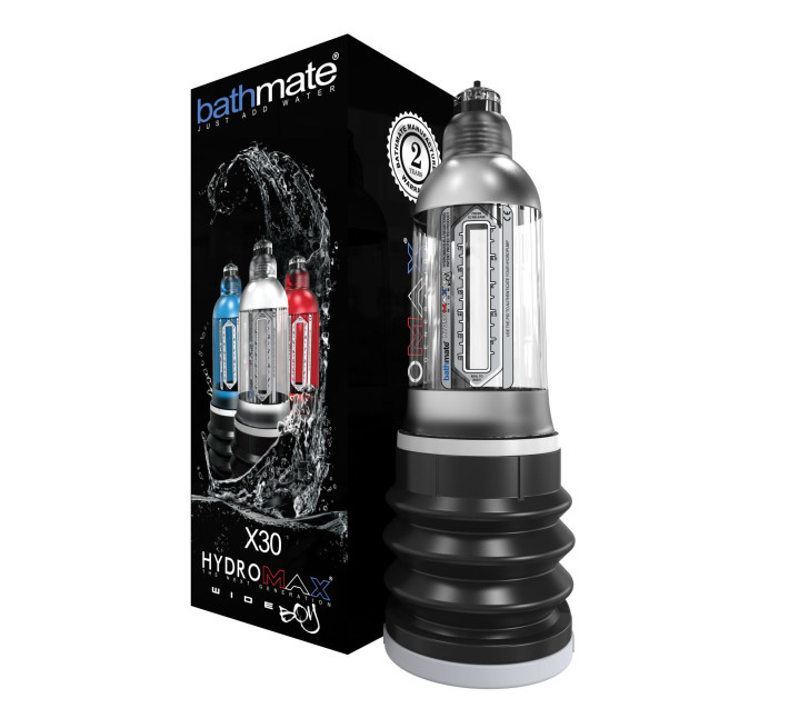 Гідромпом Bathmate Hydromax X30 Wide Boy Crystal Clear