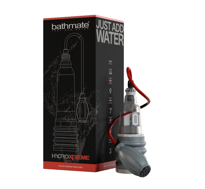 Гідропомпа Bathmate HydroXtreme 3, для члена довжиною до 7,5 см, діаметр до 4,5 см
