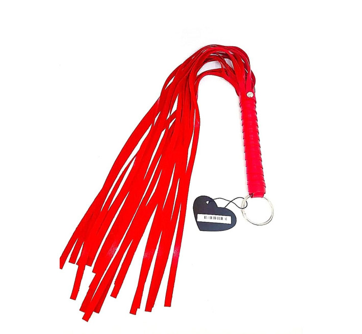 Флоггер DS Fetish Flogger L red 65 см