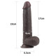 Фалоімітатор LoveToy Sliding-Skin Dual Layer Dong 9 461 Black
