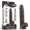 Фалоімітатор LoveToy Sliding-Skin Dual Layer Dong 9 462 Black