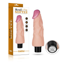 Реалістичний вібратор LoveToy Reel Softee Vibrator Flesh 7