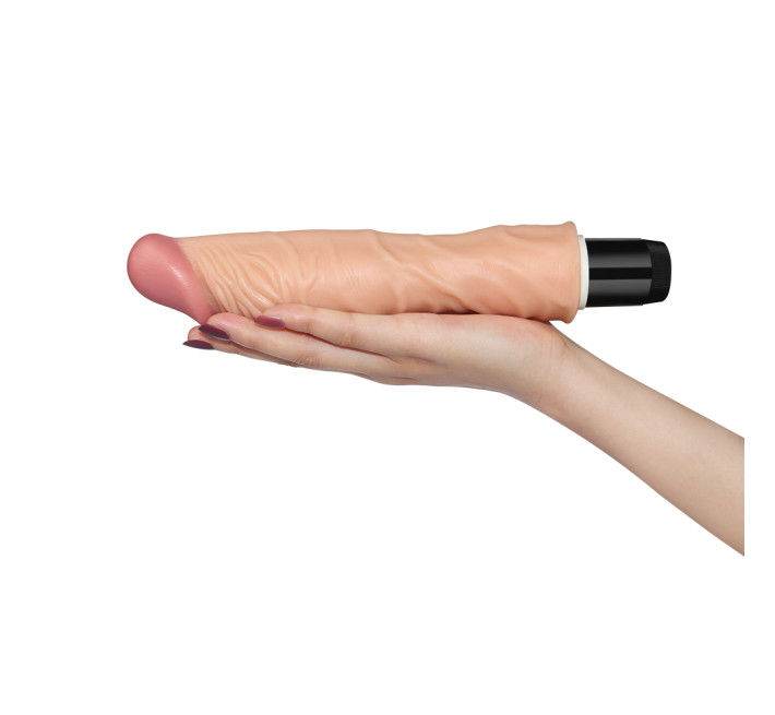 Реалістичний вібратор LoveToy Reel Feel Flexi Vibrator Flesh 9,8