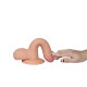 Фалоімітатор з мошонкою LoveToy Dildo The Ultra Soft Dude 7,5 Тілесний