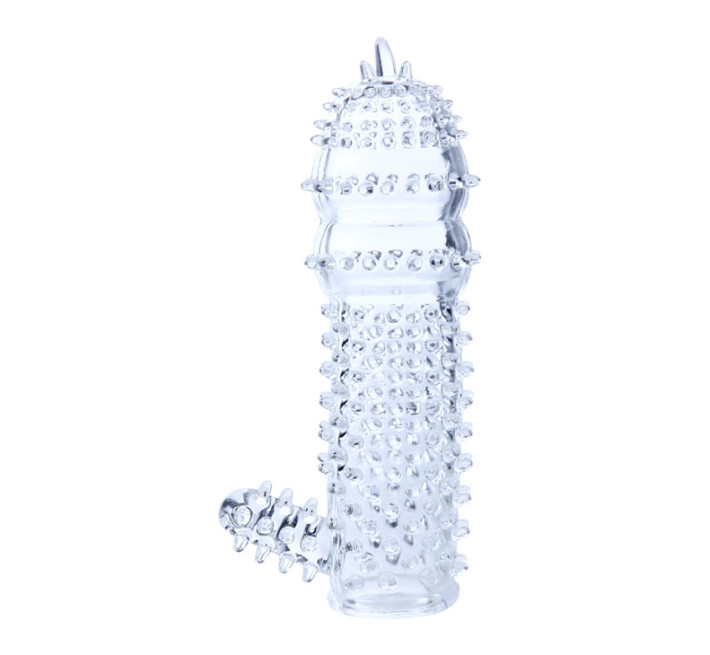 Насадка на член LyBaile Super Silikon Sleeve Прозора 6603BI0010