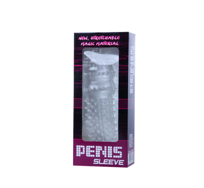 Насадка на член LyBaile Super Silikon Sleeve Прозора 6603BI0010