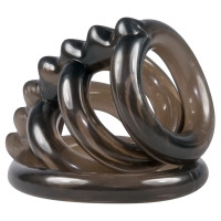 Ерекційне кільце Bad Kitty New TPE Cockring Чорне Ерекційне кільце Bad Kitty New TPE Cockring Чорне