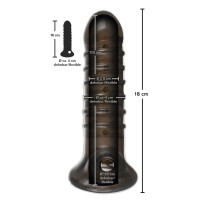 Насадка на член Rebel Penis Sleeve smoke-coloured Чорна Насадка на член Rebel Penis Sleeve smoke-coloured Чорна