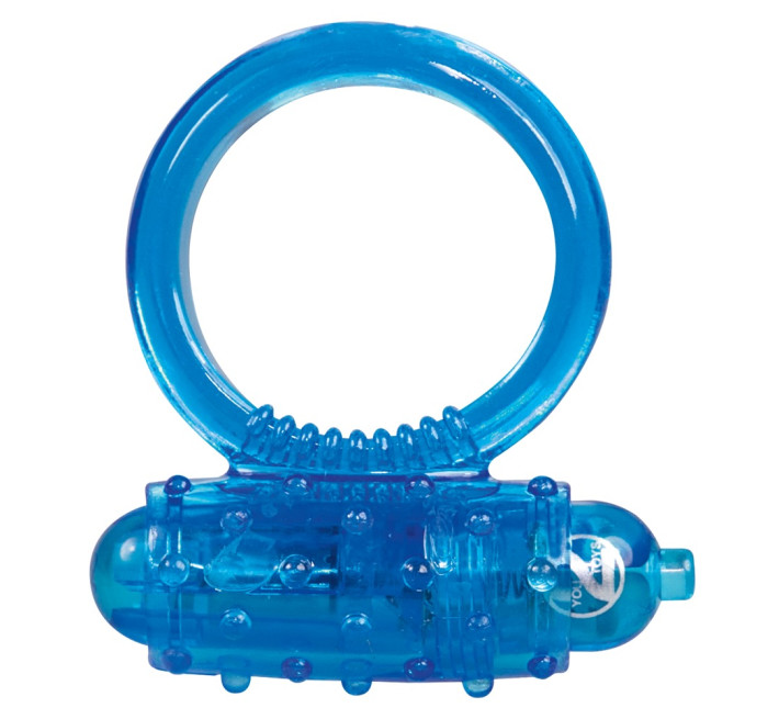 Ерекційне кільце You2Toys Vibro Ring Блакитне