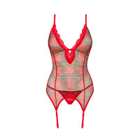 Корсет Obsessive Jollymore corset XL/2XL
