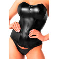 Корсет Noir Handmade F334 Powerwetlook corset - XL