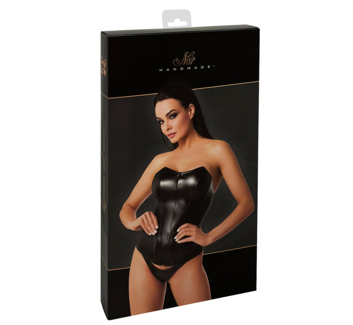 Корсет Noir Handmade F334 Powerwetlook corset - 5XL