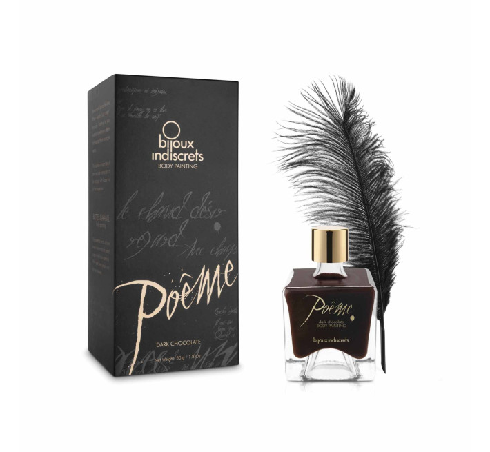 Краска для тела Bijoux Indiscrets Poême – Dark Chocolate