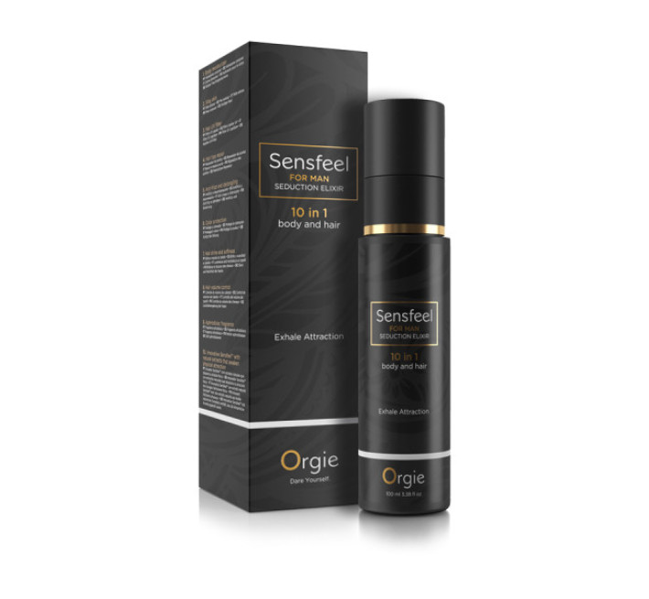 Мужской парфюмированный бальзам для волос и тела с технологией SENSFEEL Orgie 100 мл