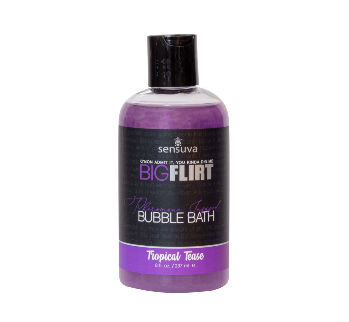 Піна для ванни Sensuva — Big Flirt Pheromone Bubble Bath — Tropical Tease (237 мл)