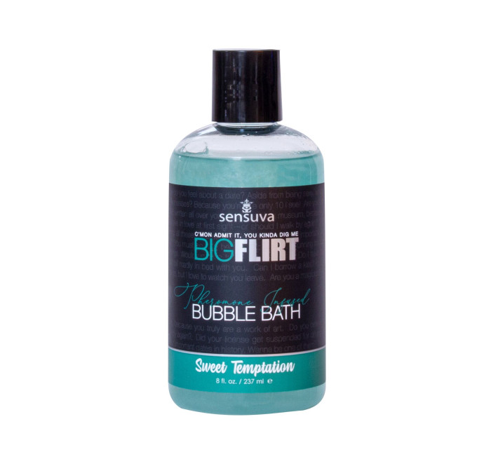 Піна для ванни Sensuva — Big Flirt Pheromone Bubble Bath — Sweet Temptation (237 мл)
