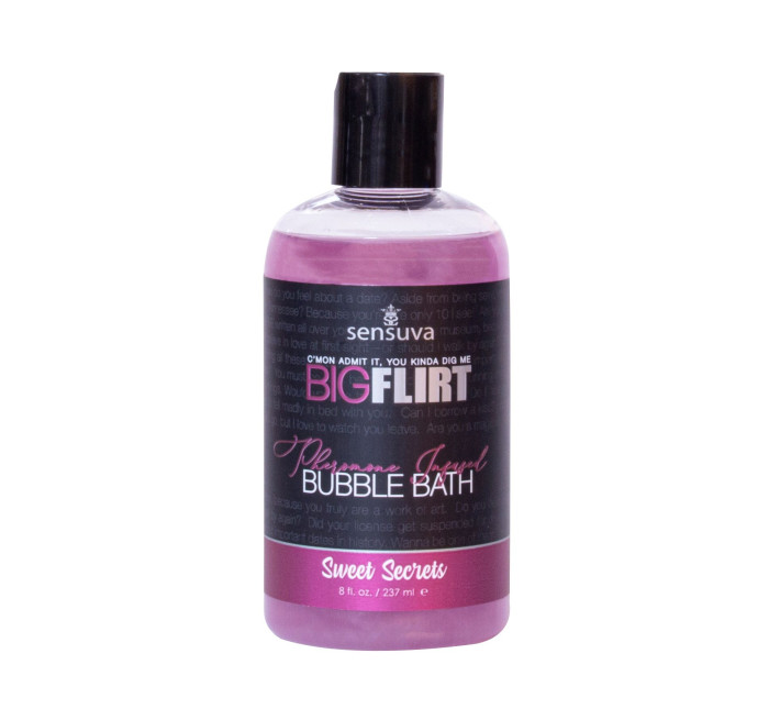Піна для ванни Sensuva — Big Flirt Pheromone Bubble Bath — Sweet Secrets (237 мл)