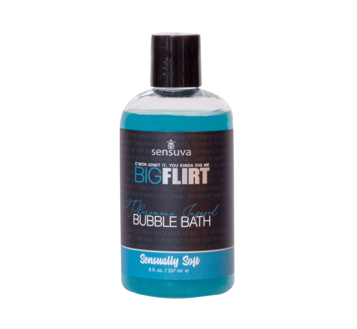 Пена для ванны Sensuva — Big Flirt Pheromone Bubble Bath — Sensually Soft (237 мл)