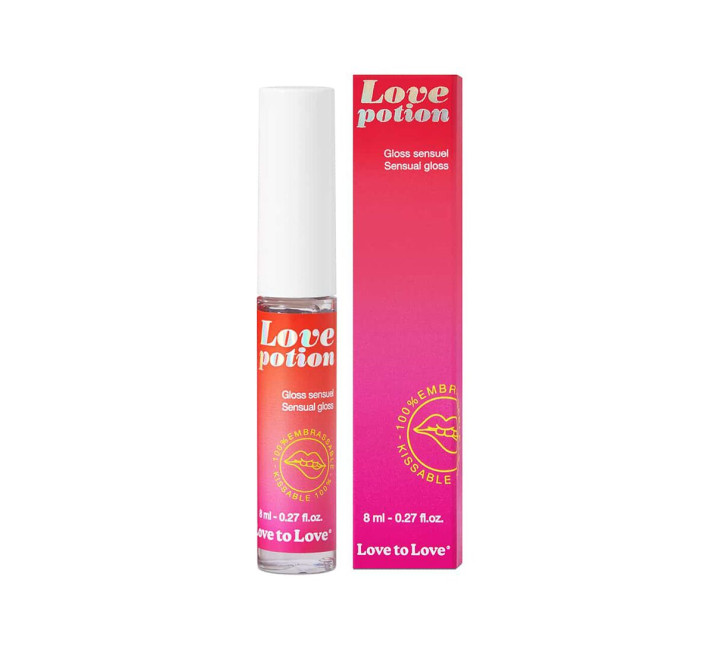 Стимулювальний блиск для губ Love To Love Love Potion - Gloss Sensuel 8 мл