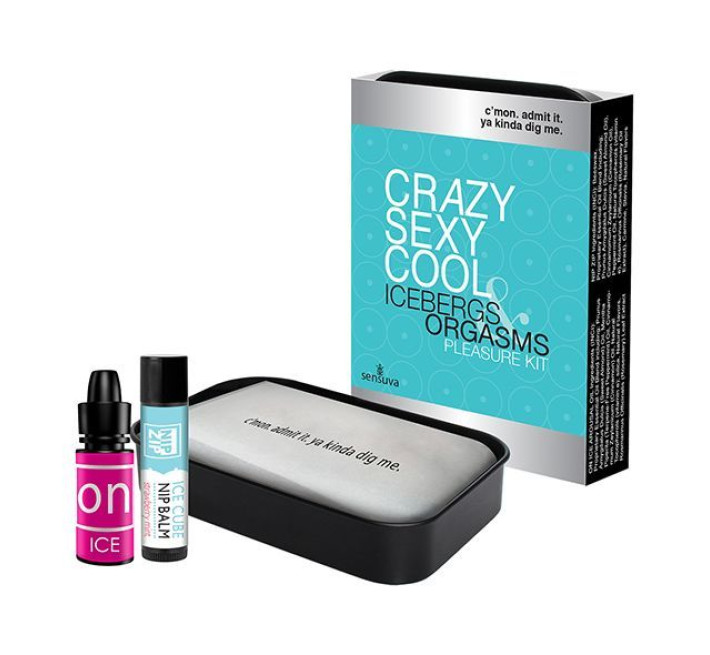 Подарунковий набір стимулюючих засобів Sensuva Crazy Sexy Cool Pleasure Kit