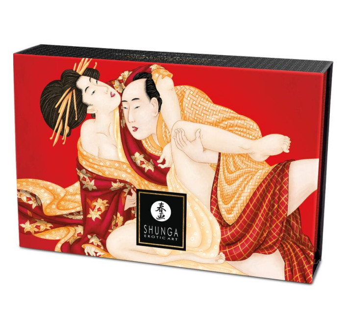 Смачна пудра для оральних пестощів Shunga Body Powder – Sparkling Strawberry Wine (75 гр)