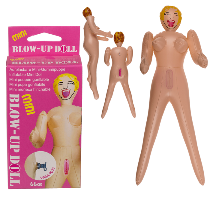 Надувна міні лялька OOTB Mini Blow-Up Doll Blond Hair, 66 см