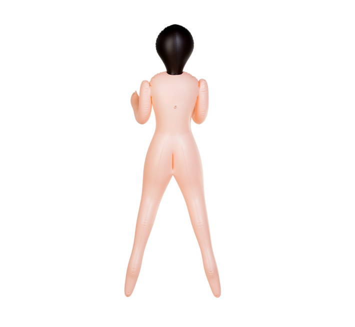 Лялька надувна Toyfa Jennifer шатенка Dolls-X з двома отворами 160 см