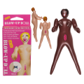 Надувна міні лялька OOTB Mini Blow-Up Doll Brown Hair, 66 см