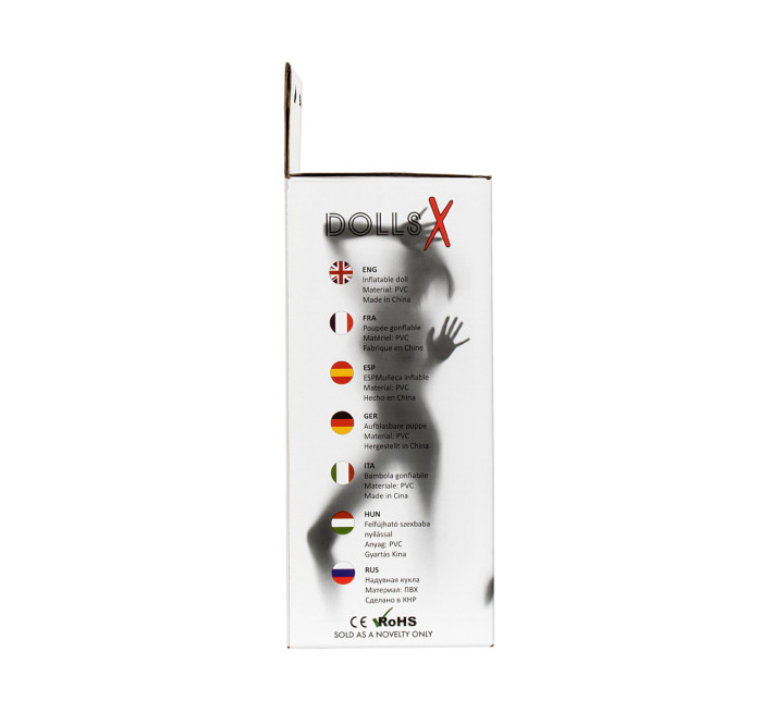 Кукла надувная Toyfa Cecilia Dolls-X с двумя отверстиями Блондинка