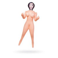 Кукла надувная Toyfa Cassandra Dolls-X с двумя отверстиями Брюнетка