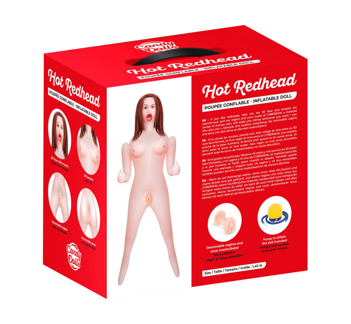 Надувная кукла Candy Dolls Hot Redhead
