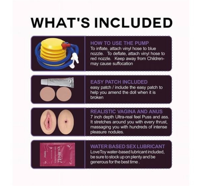 Секс лялька LoveToy Silicone Boobie Super Love Doll LVTOY274