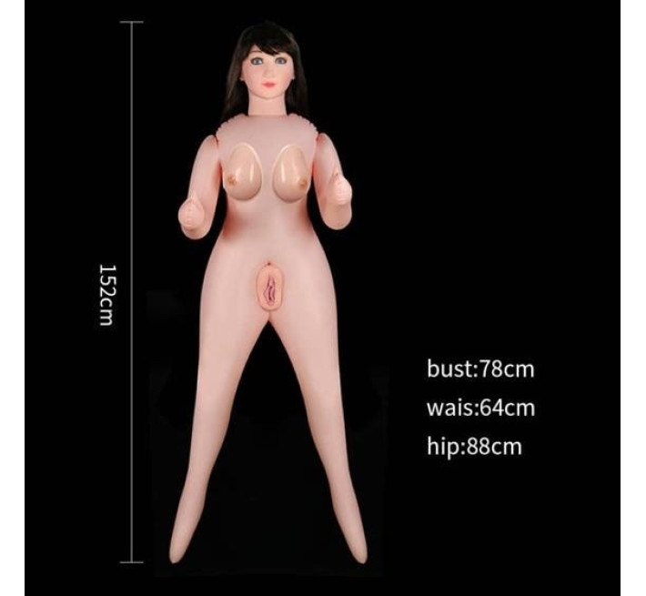 Секс лялька LoveToy Silicone Boobie Super Love Doll LVTOY274