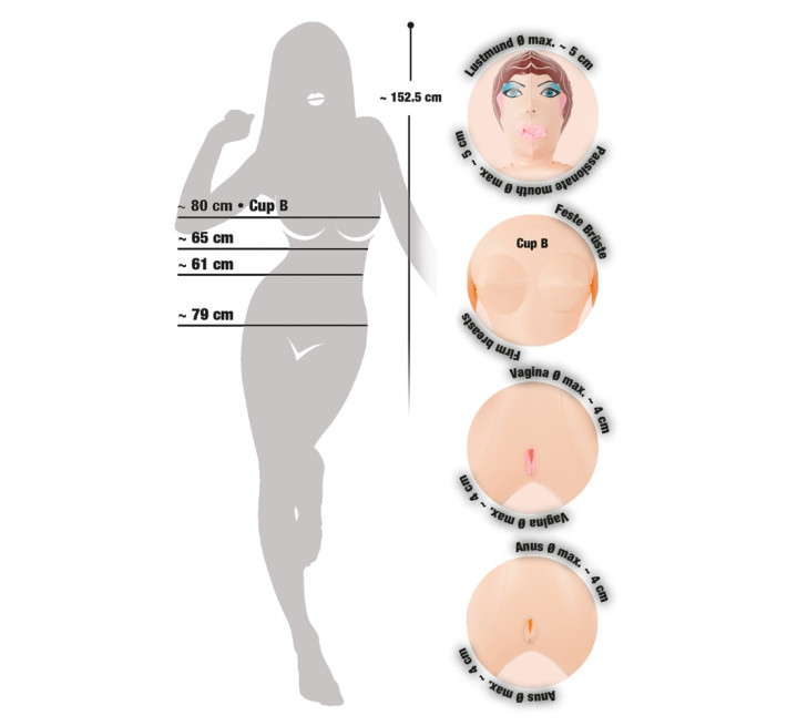 Секс кукла You2Toys Joann Телесная