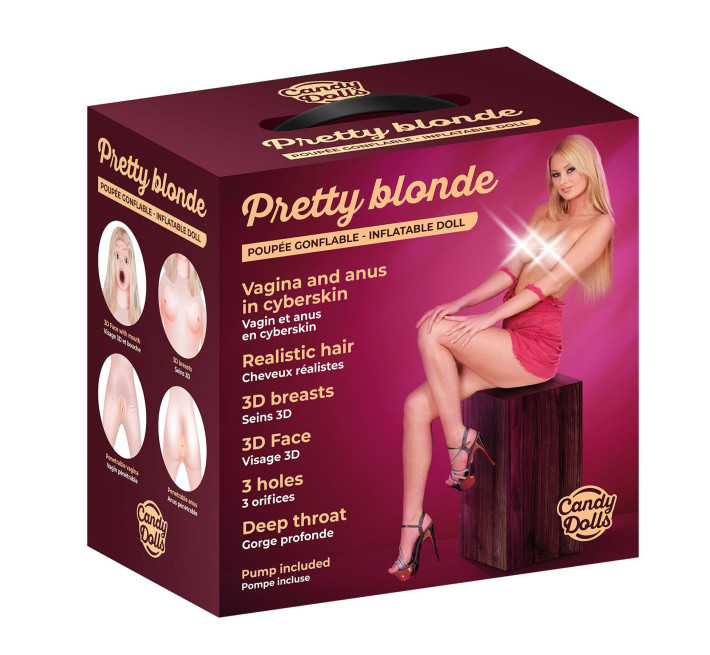 Надувна лялька Candy Dolls Pretty Blonde