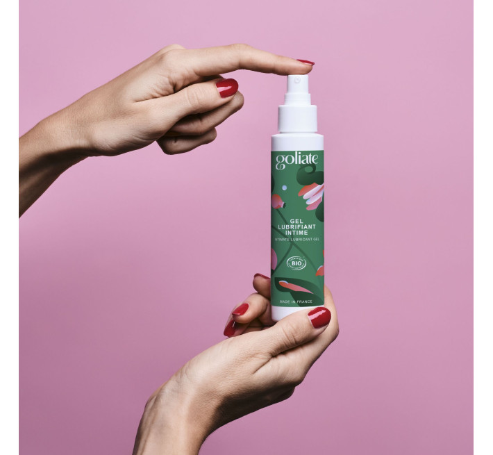 Гель-лубрикант Goliate Gel Lubrifiant Intime, 100 мл, екстракт червоних водоростей, веган-френдлі