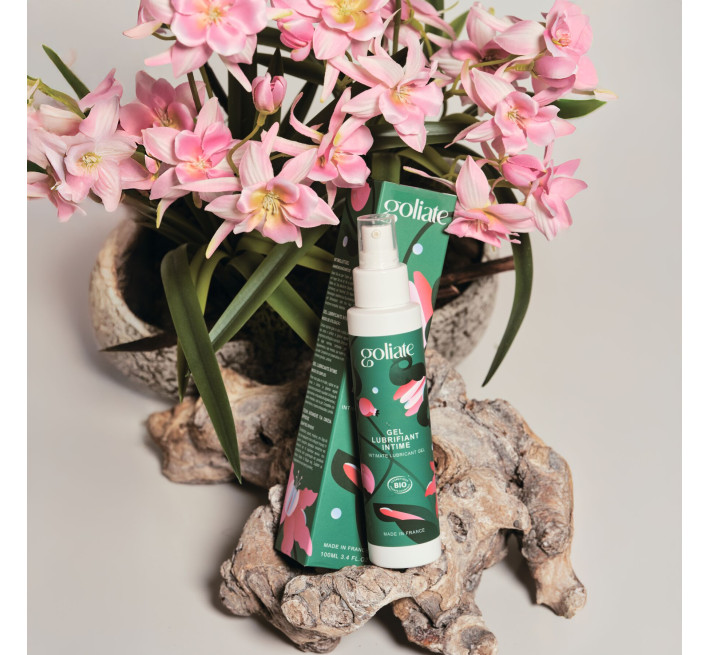 Гель-лубрикант Goliate Gel Lubrifiant Intime, 100 мл, екстракт червоних водоростей, веган-френдлі