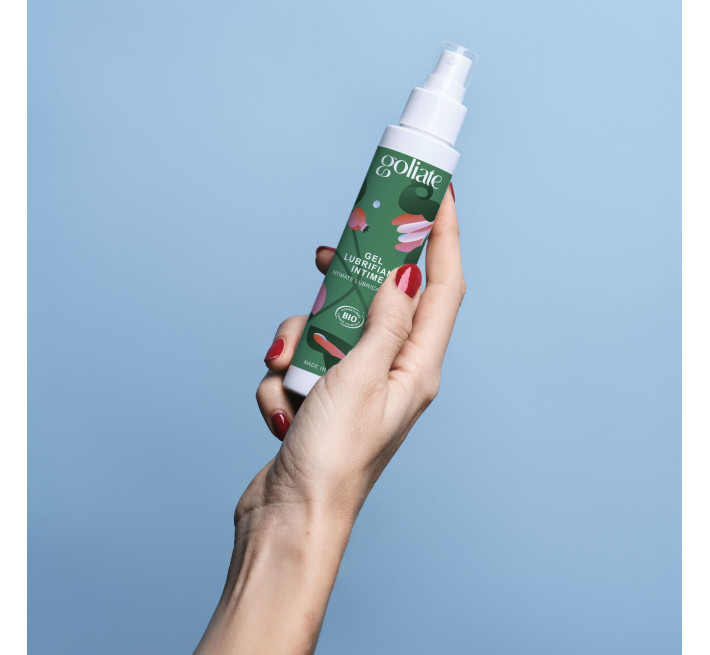Гель-лубрикант Goliate Gel Lubrifiant Intime, 100 мл, екстракт червоних водоростей, веган-френдлі